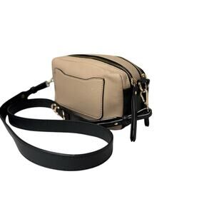 Urban Expressions Audrey Crossbody Bag Two Tone Bag Zip Closure Adjustable Strap